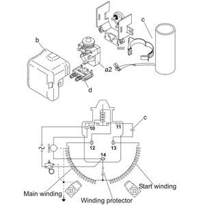Компресор для холодильника SECOP (DANFOSS) SC10MLX R404а/R507а 855W (з пусковим реле BN101)
